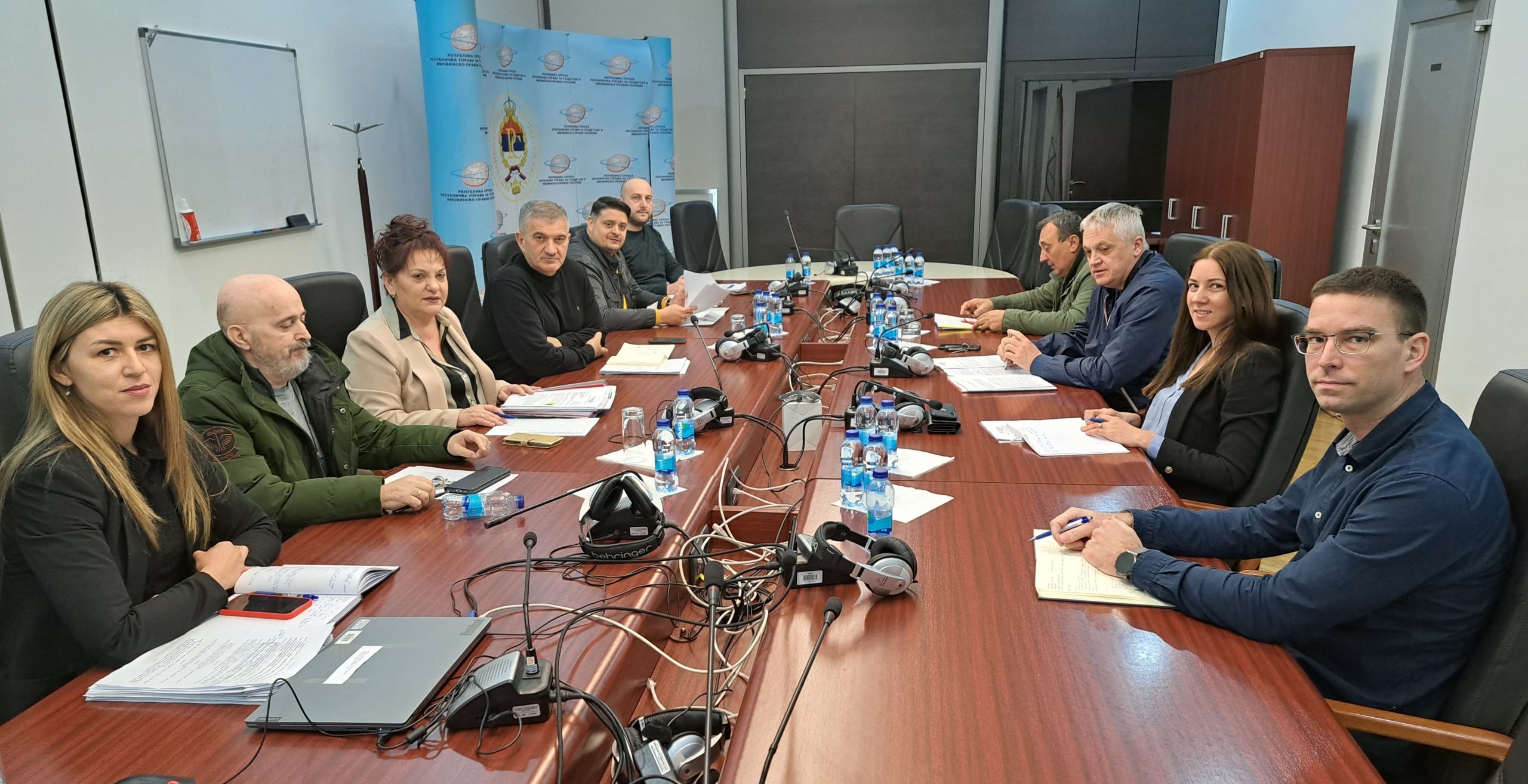 SASTANAK DRUŠTVA GEODETSKIH INŽENJERA I GEOMETARA REPUBLIKE SRPSKE SA PREDSTAVNICIMA RUGIPP-A, A  U VEZI SA NACRTOM ZAKONA O IZMJENAMA I DOPUNAMA ZAKONA O PREMJERU I KATASTRU REPUBLIKE SRPSKE (NACRT ZAKONA)