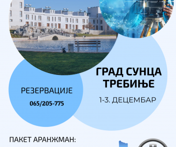Informacije o smještaju za vrijeme Skupštine Društva geodetskih inženjera i geometara Republike Srpske