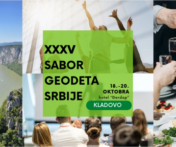 Najava 35. Sabora geodeta Srbije